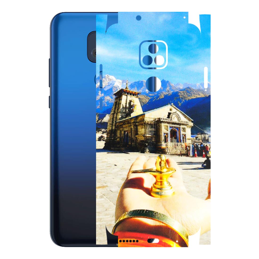 Motorola Phone Skins (All Models) - Beauty of Kedarnath - 3D Embossed Finish (L-108) Motorola Moto G Play