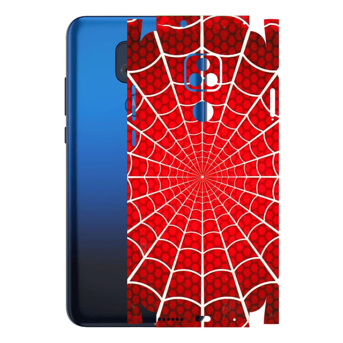 Motorola Phone Skins (All Models) - Classic Spidey Web - 3D Embossed Finish (L-115) Motorola Moto G Play