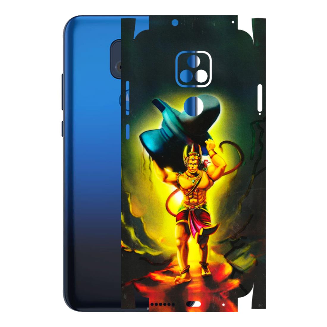 Motorola Phone Skins (All Models) - Hanuman Ji - 3D Embossed Finish (L-128) Motorola Moto G Play