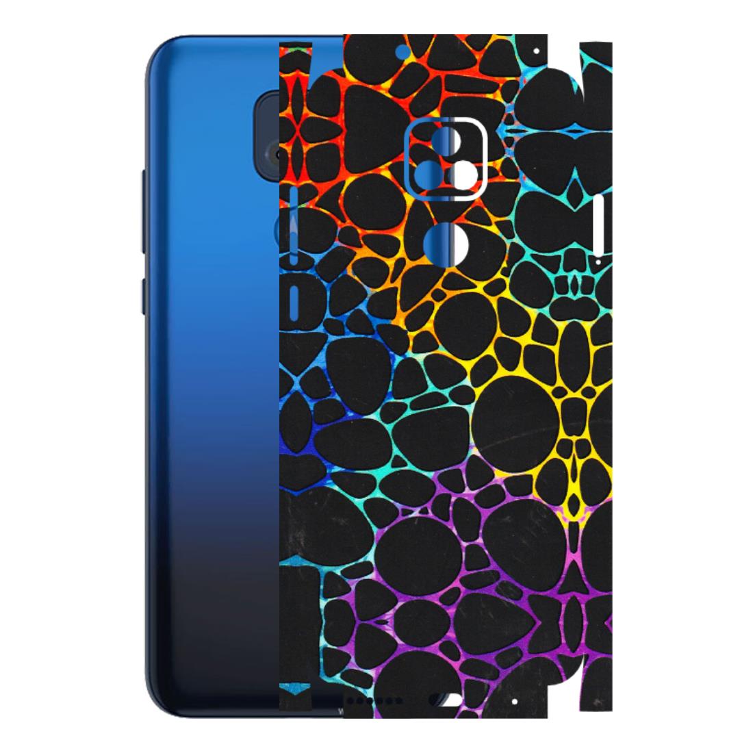 Motorola Phone Skins (All Models) - Abstract Art MultiColour - 3D Embossed Finish (L-133) Motorola Moto G Play