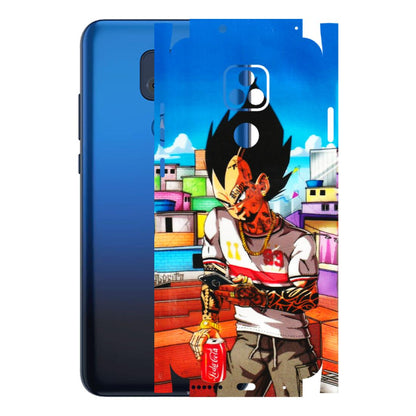 Motorola Phone Skins (All Models) - Vegeta - 3D Embossed Finish (L-136) Motorola Moto G Play