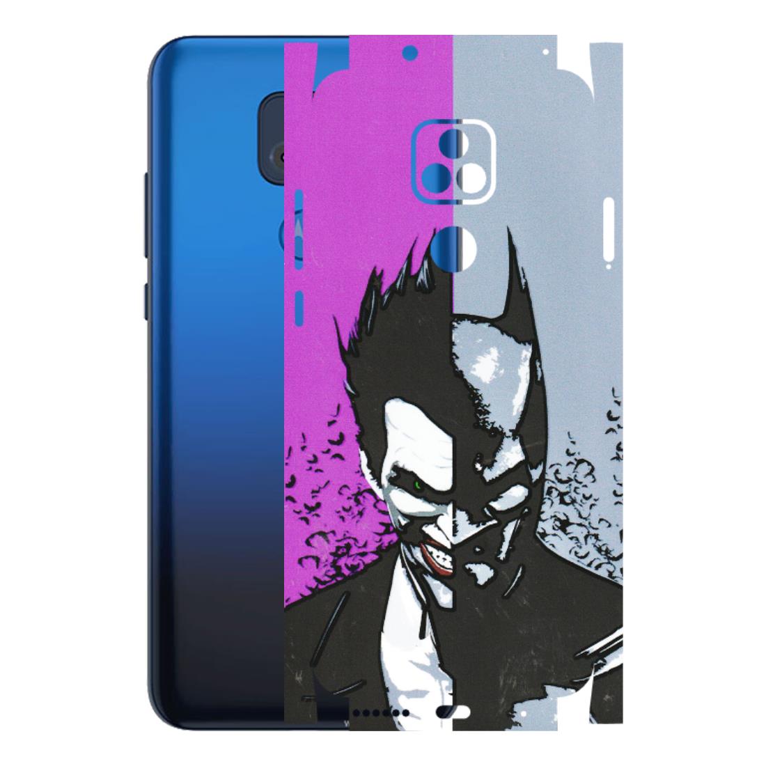 Motorola Phone Skins (All Models) - Batman & Joker - 3D Embossed Finish (L-143) Motorola Moto G Play