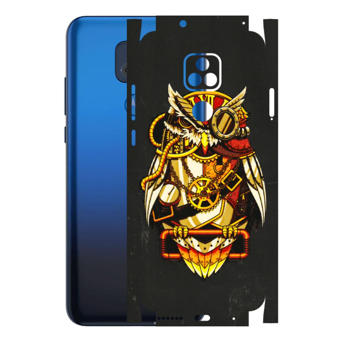 Motorola Phone Skins (All Models) - Classy Smart Owl - 3D Embossed Finish (L-144) Motorola Moto G Play