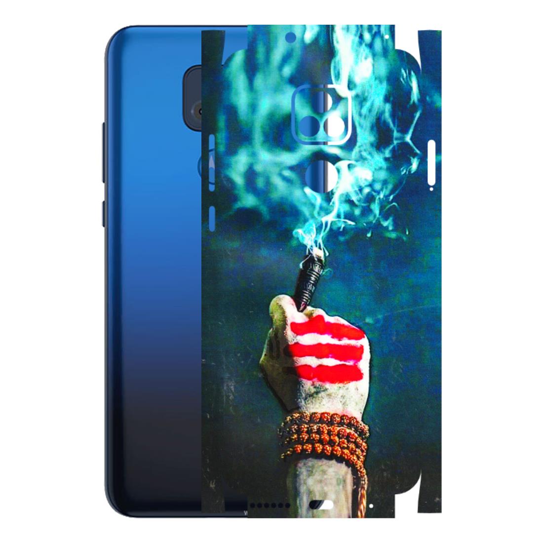 Motorola Phone Skins (All Models) - Mahadev Bhakt - 3D Embossed Finish (L-146) Motorola Moto G Play