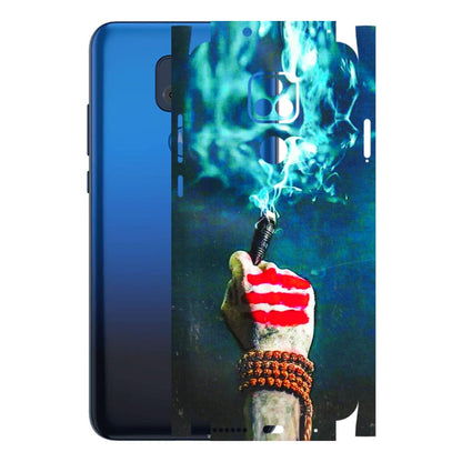 Motorola Phone Skins (All Models) - Mahadev Bhakt - 3D Embossed Finish (L-146) Motorola Moto G Play