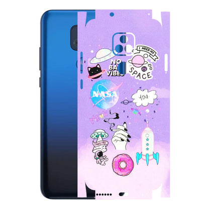 Motorola Phone Skins (All Models) - I Need My Nasa Skin - 3D Embossed Finish (L-149) Motorola Moto G Play