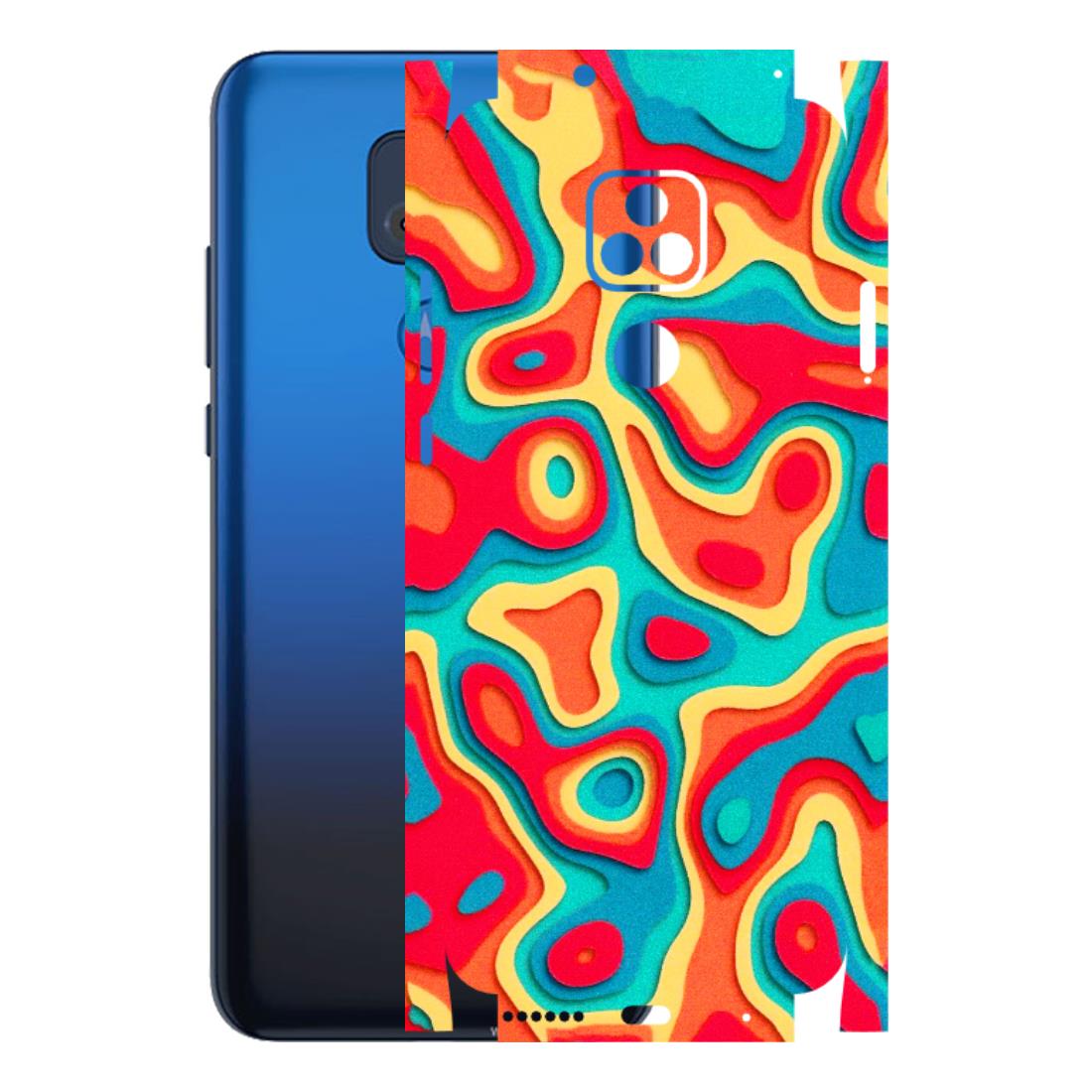 Motorola Phone Skins (All Models) - Abstract Swirl - 3D Embossed Finish (L-150) Motorola Moto G Play