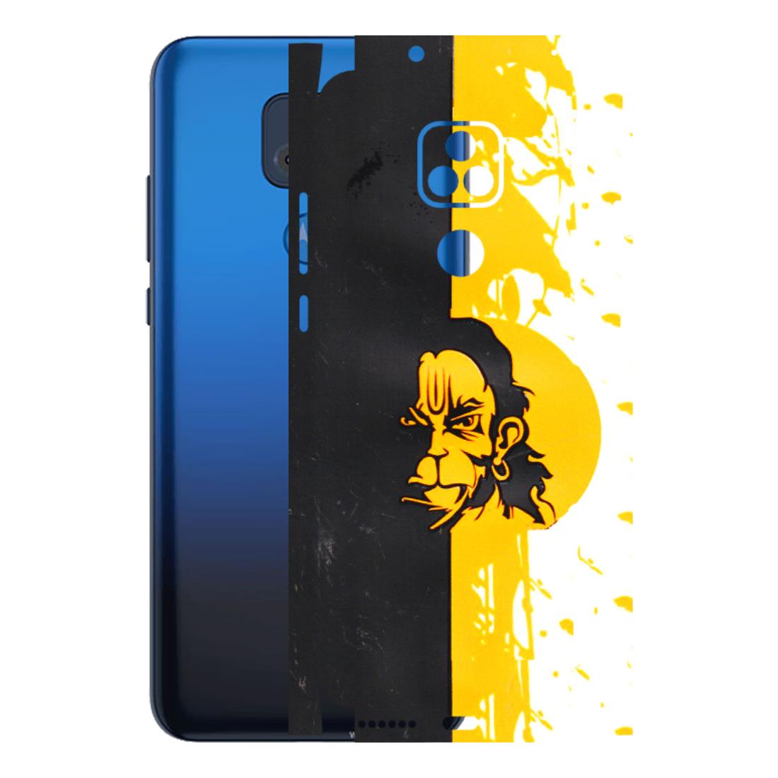 Motorola Phone Skins (All Models) - Bajrangbali - 3D Embossed Finish (L-151) Motorola Moto G Play