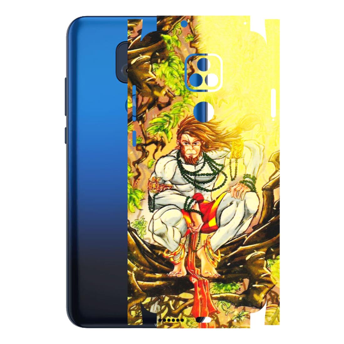 Motorola Phone Skins (All Models) - Lord Hanuman - 3D Embossed Finish (L-152) Motorola Moto G Play