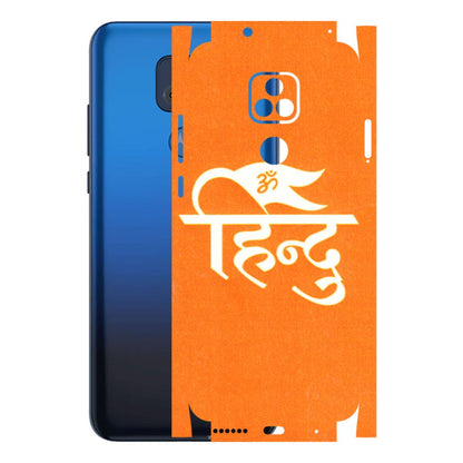 Motorola Phone Skins (All Models) - Hindu Kesari - 3D Embossed Finish (L-154) Motorola Moto G Play