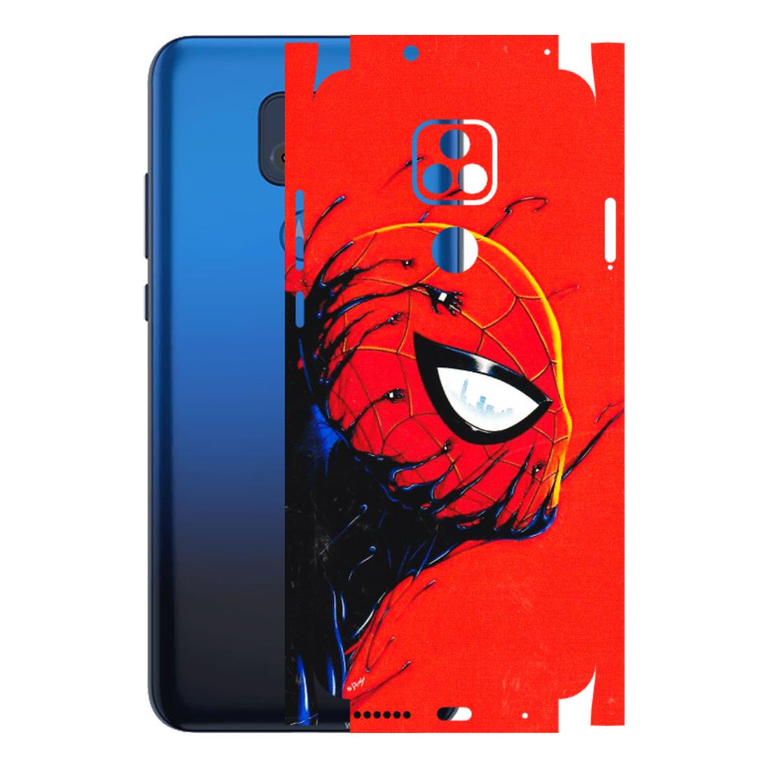 Motorola Phone Skins (All Models) - Spiderman Face Venom - 3D Embossed Finish (L-165) Motorola Moto G Play