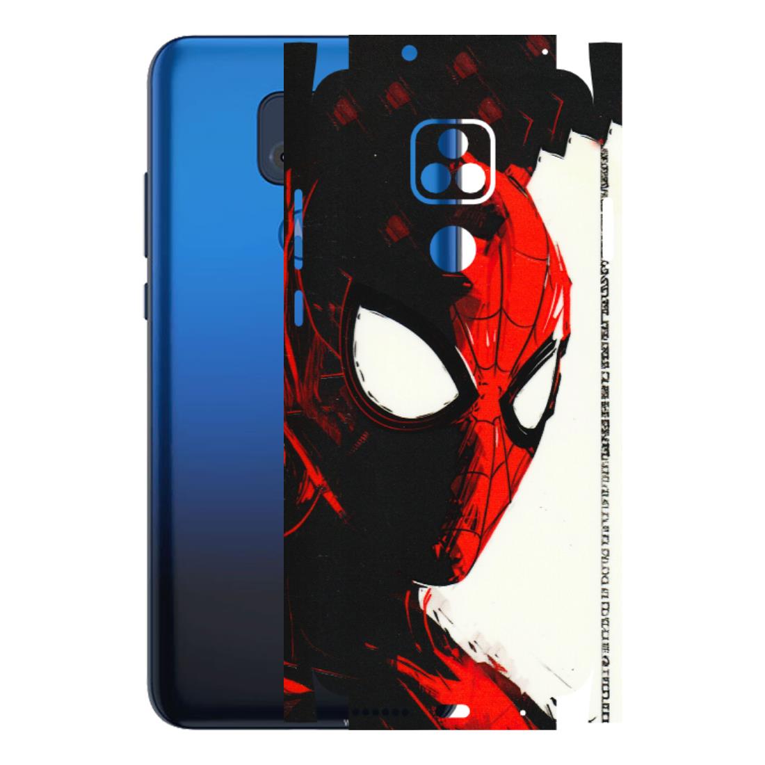 Motorola Phone Skins (All Models) - Spiderman Killer Face - 3D Embossed Finish (L-17) Motorola Moto G Play