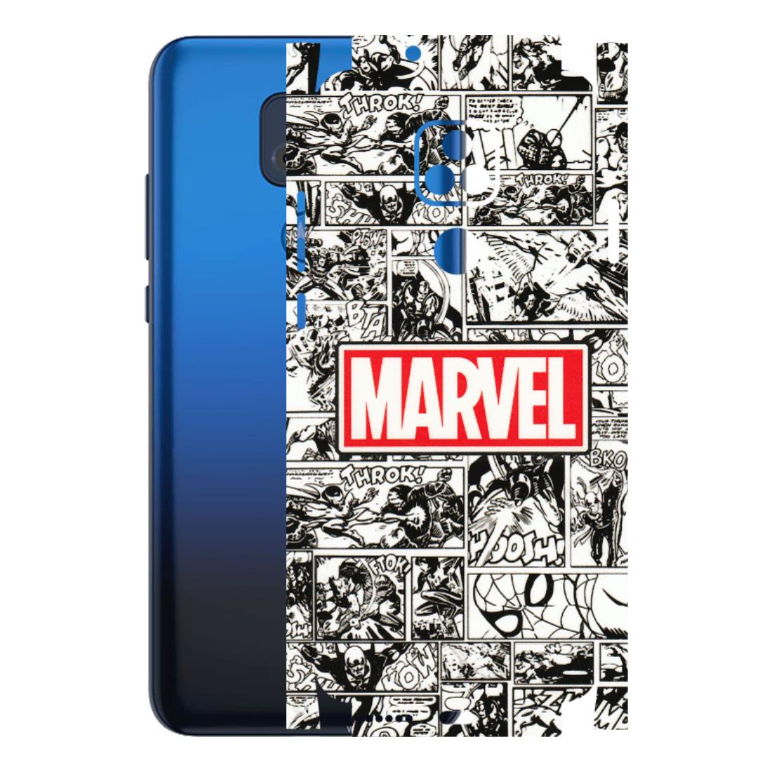 Motorola Phone Skins (All Models) - Marvel Comic - 3D Embossed Finish (L-171) Motorola Moto G Play