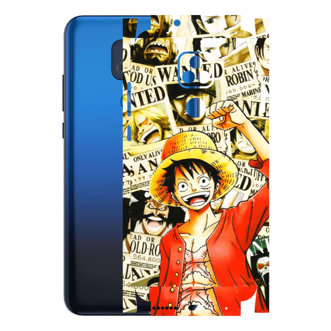Motorola Phone Skins (All Models) - Luffy Anime - 3D Embossed Finish (L-177) Motorola Moto G Play