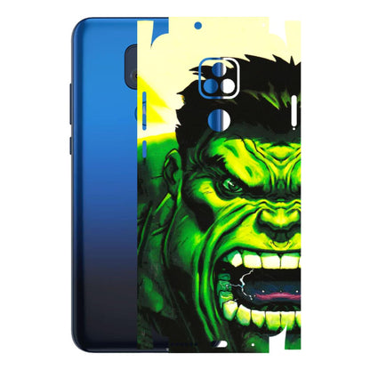 Motorola Phone Skins (All Models) - Hulk - 3D Embossed Finish (L-180) Motorola Moto G Play