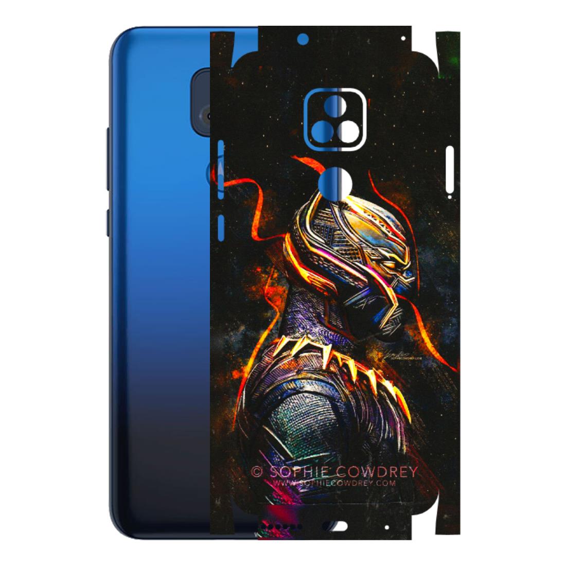 Motorola Phone Skins (All Models) - Black Panther - 3D Embossed Finish (L-190) Motorola Moto G Play