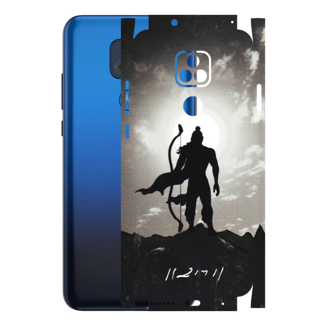 Motorola Phone Skins (All Models) - Jai Siya Ram - 3D Embossed Finish (L-200) Motorola Moto G Play