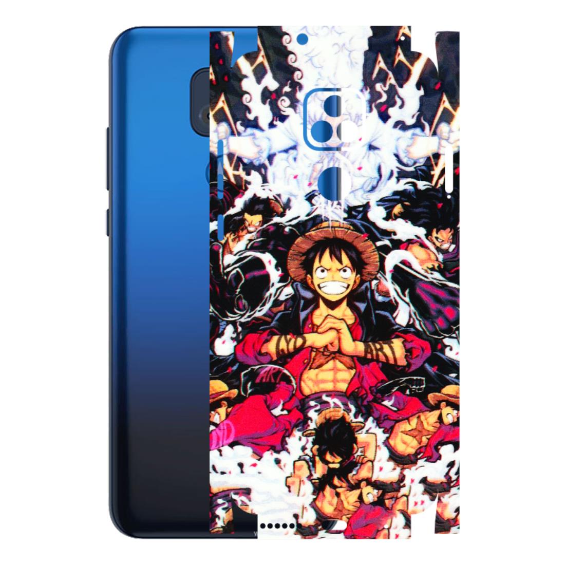 Motorola Phone Skins (All Models) - Luffy Anime Character - 3D Embossed Finish (L-203) Motorola Moto G Play