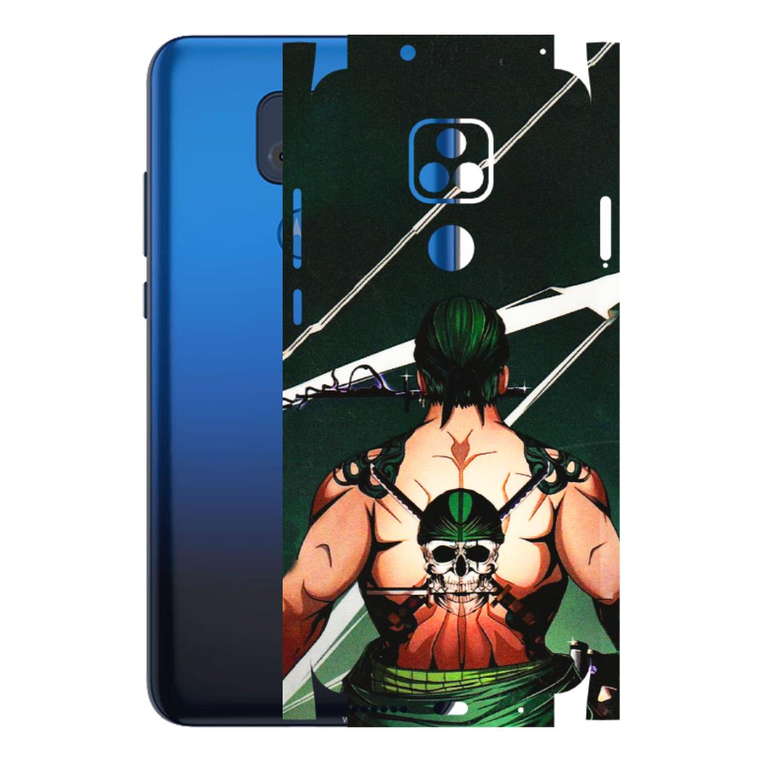 Motorola Phone Skins (All Models) - Zoro Anime - 3D Embossed Finish (L-23) Motorola Moto G Play
