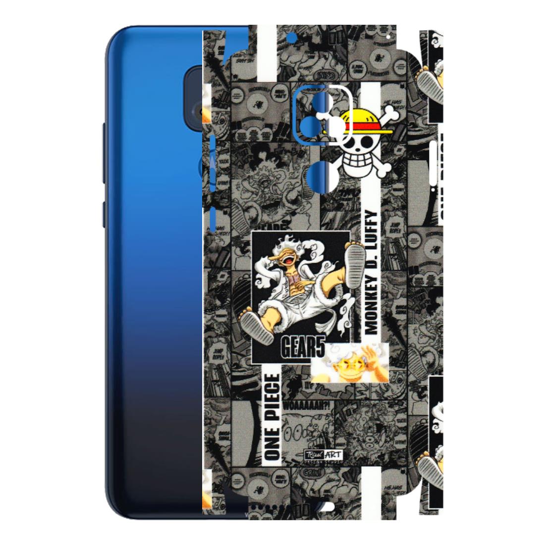 Motorola Phone Skins (All Models) - Cuffy Anime MonkeyCamic - 3D Embossed Finish (L-242) Motorola Moto G Play