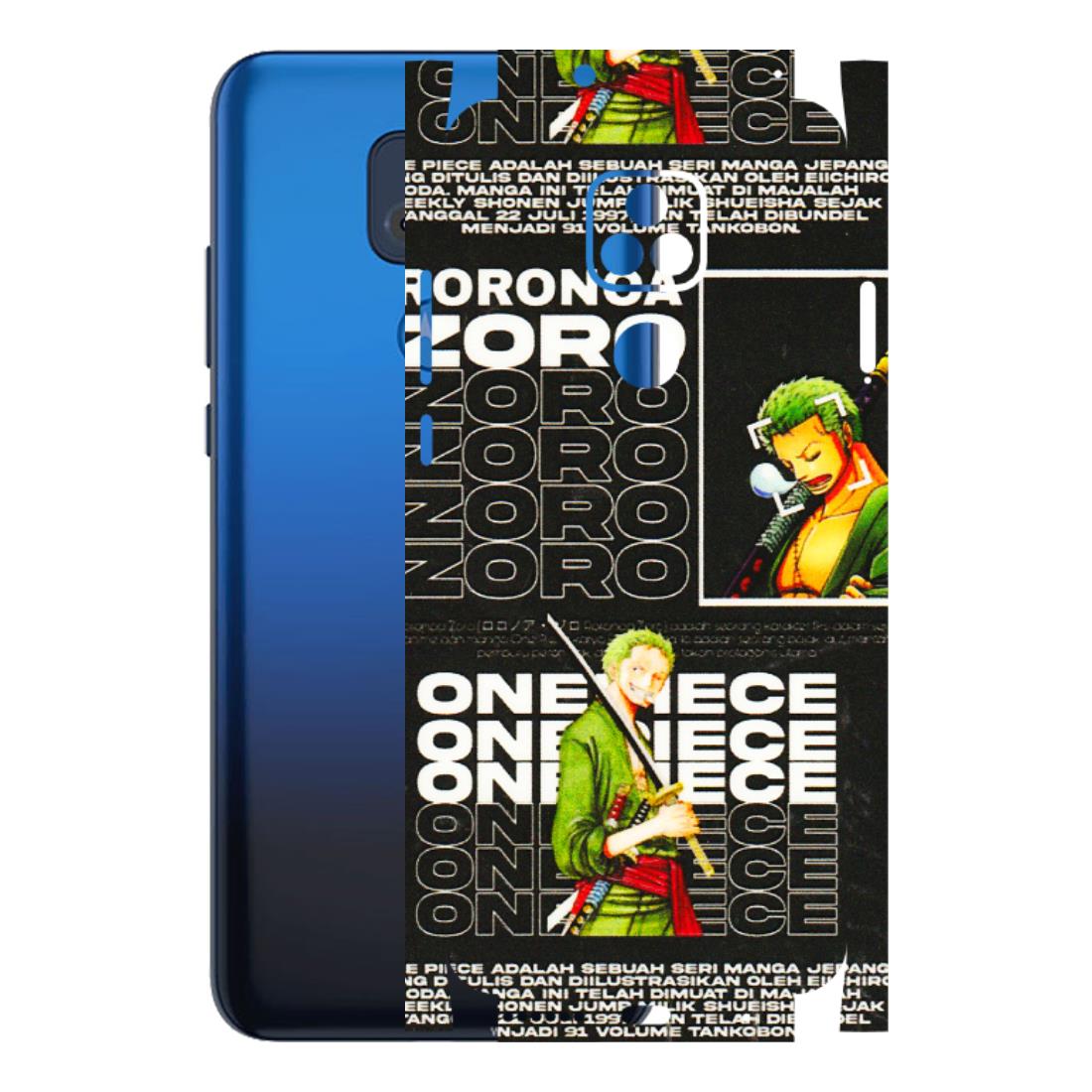 Motorola Phone Skins (All Models) - One Piece Zoro - 3D Embossed Finish (L-250) Motorola Moto G Play