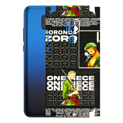 Motorola Phone Skins (All Models) - One Piece Zoro - 3D Embossed Finish (L-250) Motorola Moto G Play