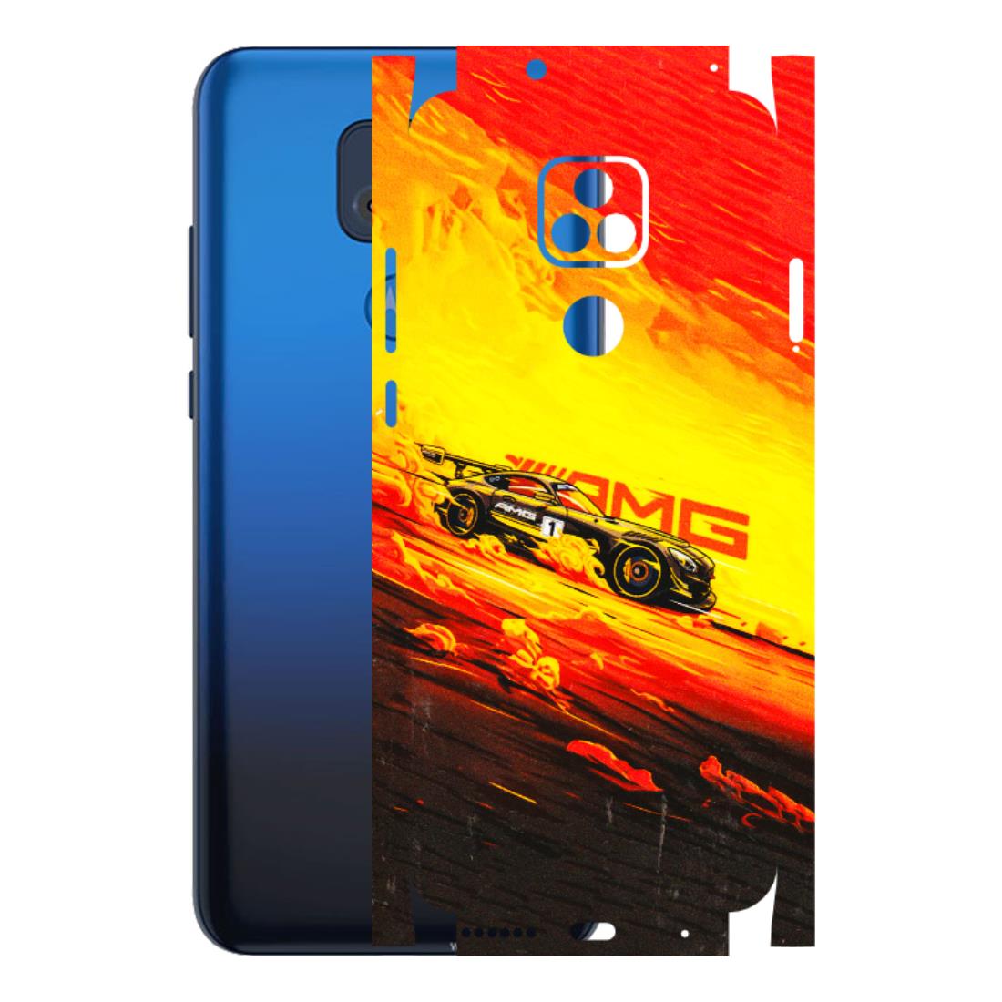 Motorola Phone Skins (All Models) - AMG Car Speed Cover - 3D Embossed Finish (L-256) Motorola Moto G Play