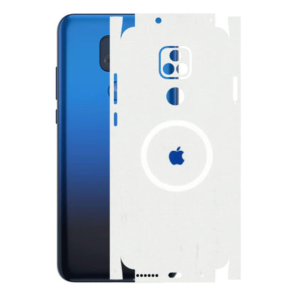 Motorola Phone Skins (All Models) - iPhone Magsafe Logo - 3D Embossed Finish (L-320) Motorola Moto G Play