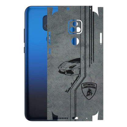 Motorola Phone Skins (All Models) - New Lamborgini Aventador - 3D Embossed Finish (L-321) Motorola Moto G Play