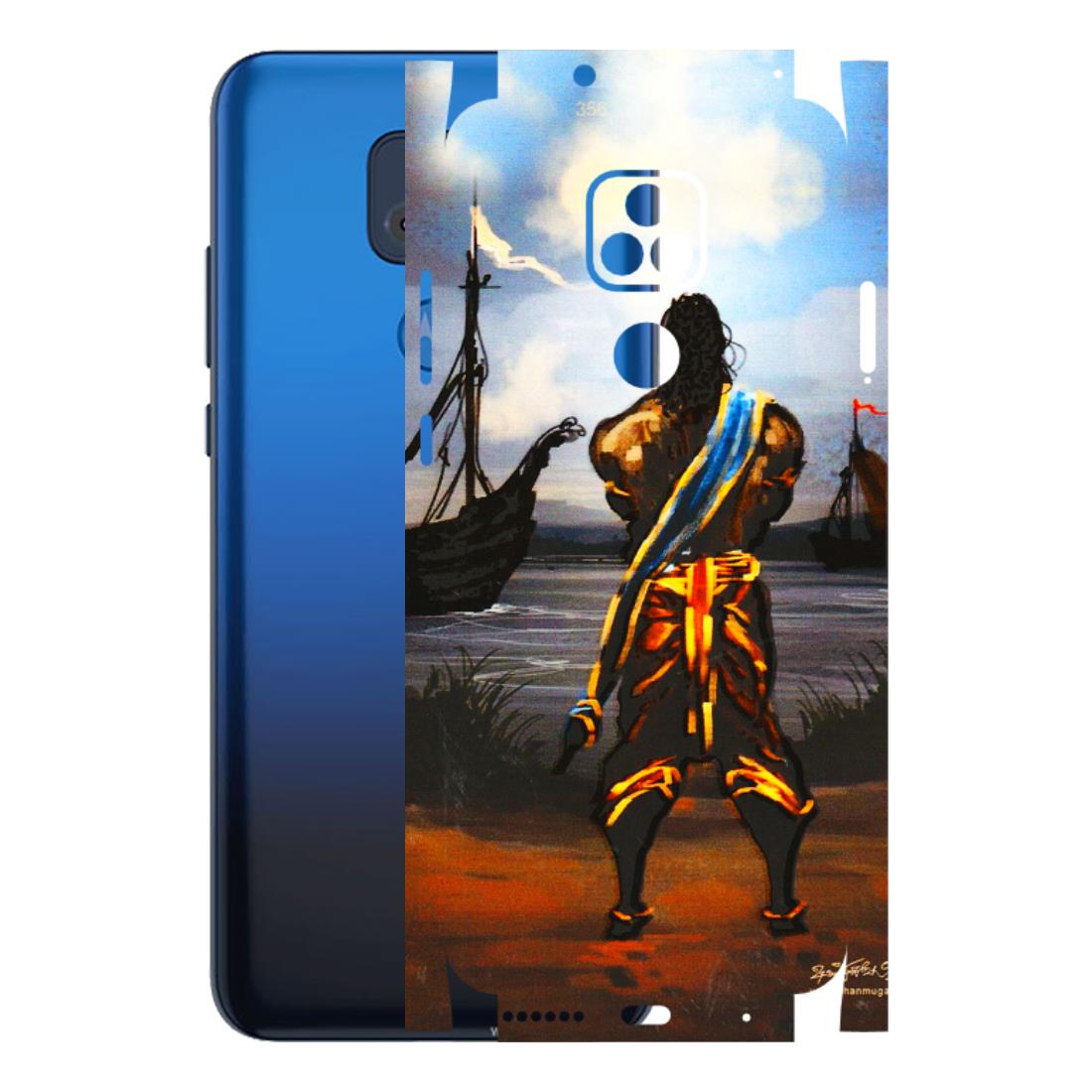 Motorola Phone Skins (All Models) - Heavenly God Figure - 3D Embossed Finish (L-34) Motorola Moto G Play