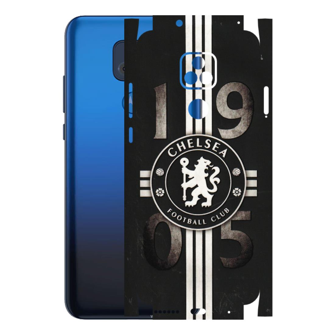 Motorola Phone Skins (All Models) - Chelsea Fan Club - 3D Embossed Finish (L-36) Motorola Moto G Play