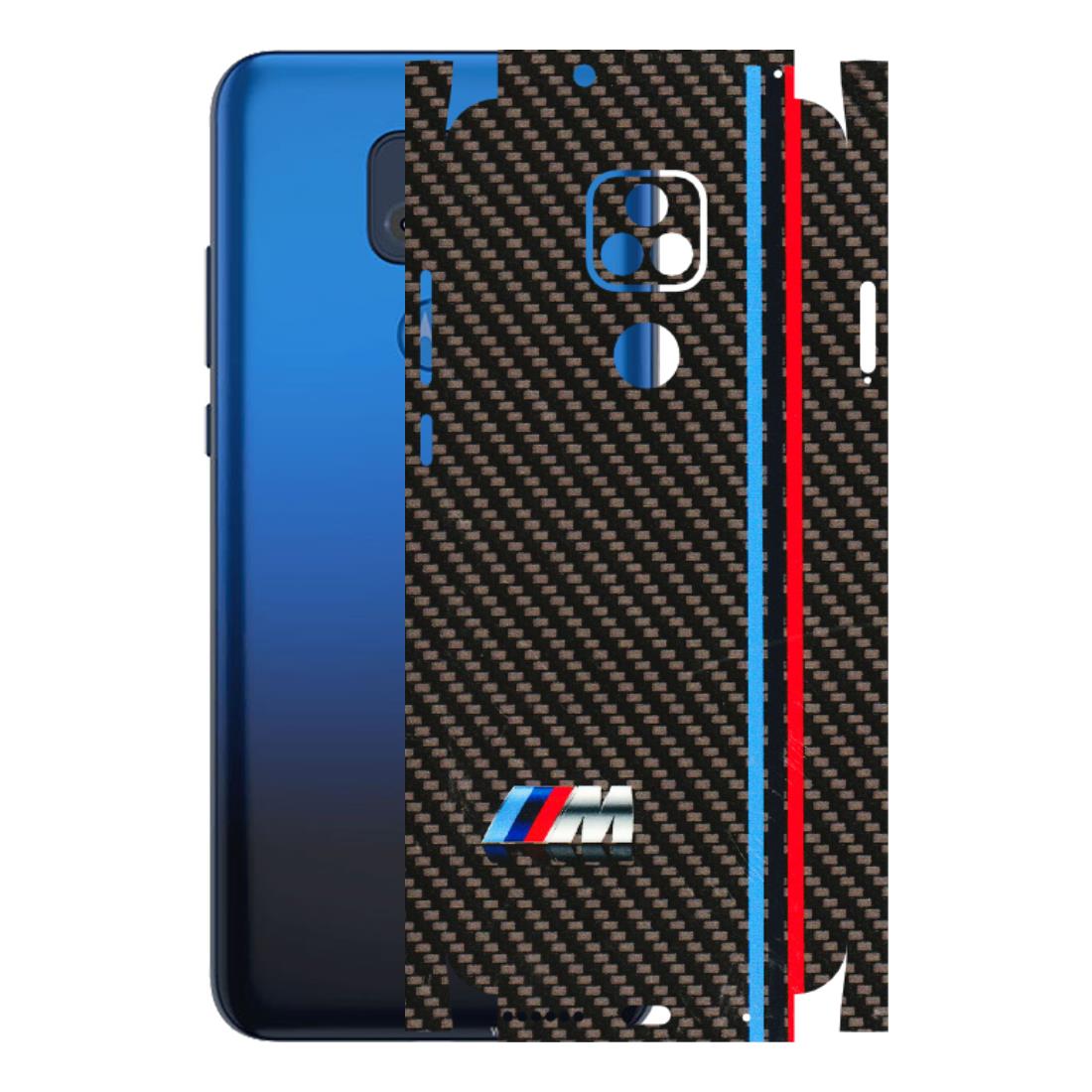 Motorola Phone Skins (All Models) - BM Carbon Fiber Feels - 3D Embossed Finish (L-38) Motorola Moto G Play