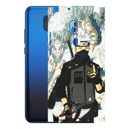Motorola Phone Skins (All Models) - Kakashi Hatake Naruto Anime - 3D Embossed Finish (L-46) Motorola Moto G Play