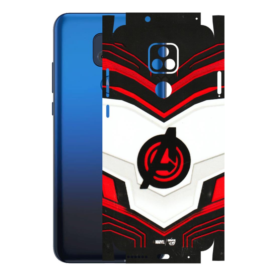 Motorola Phone Skins (All Models) - Avengers Logo - 3D Embossed Finish (L-55) Motorola Moto G Play