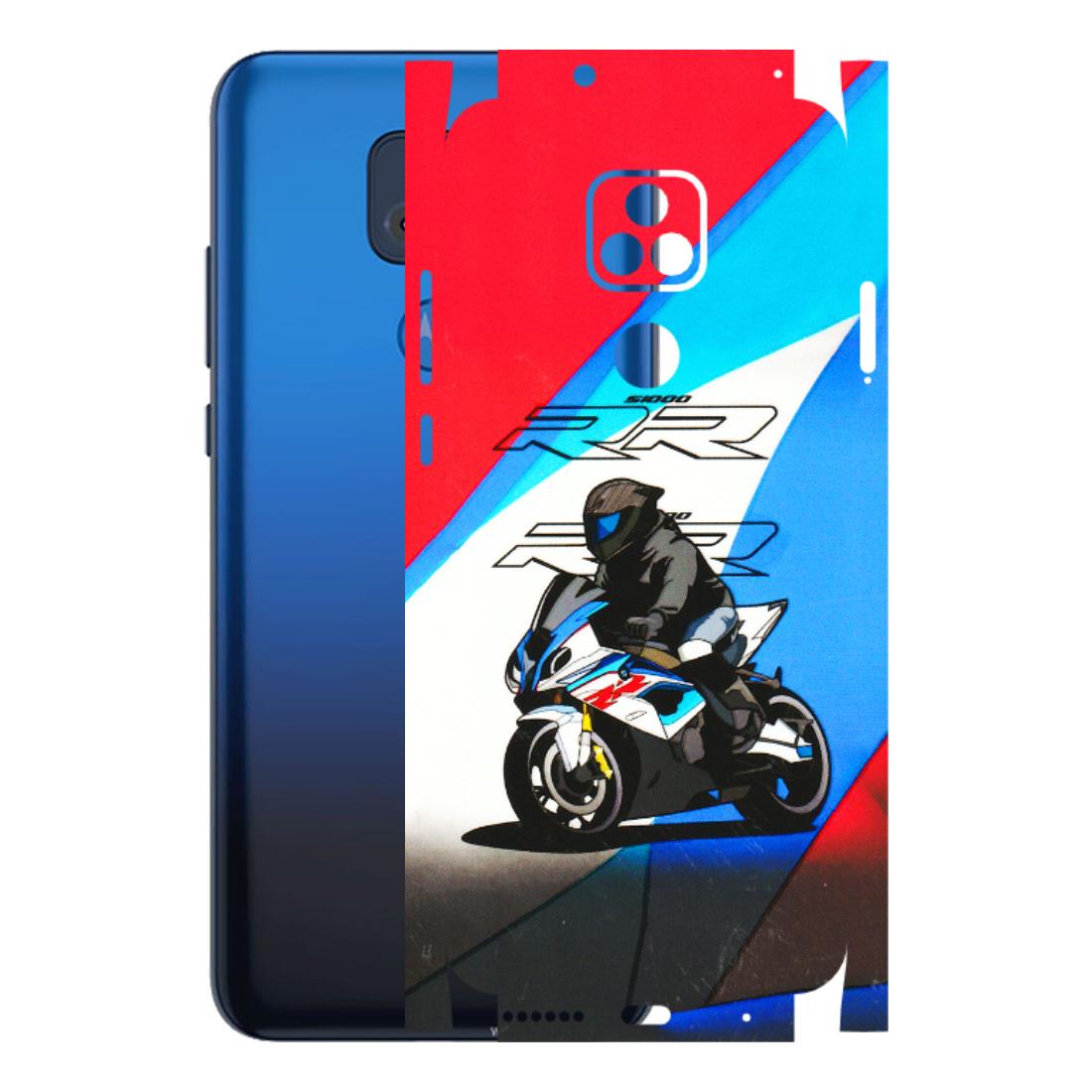 Motorola Phone Skins (All Models) - Bikers Love - 3D Embossed Finish (L-58) Motorola Moto G Play