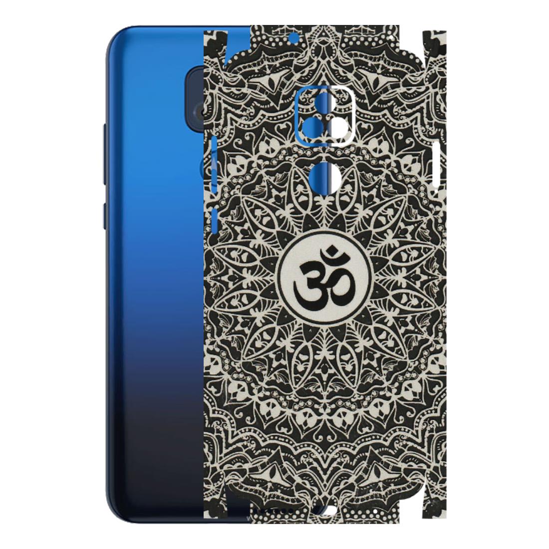 Motorola Phone Skins (All Models) - Aum Elegant Mandala - 3D Embossed Finish (L-62) Motorola Moto G Play