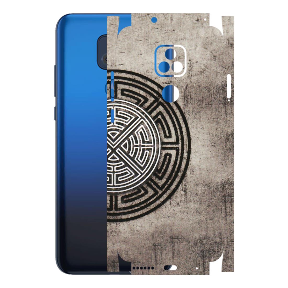 Motorola Phone Skins (All Models) - Mysterious Circular Design - 3D Embossed Finish (L-63) Motorola Moto G Play