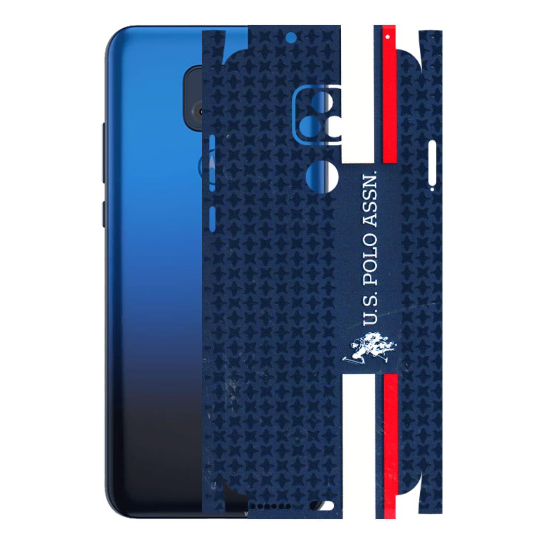 Motorola Phone Skins (All Models) - US POLO Designer Brand - 3D Embossed Finish (L-65) Motorola Moto G Play