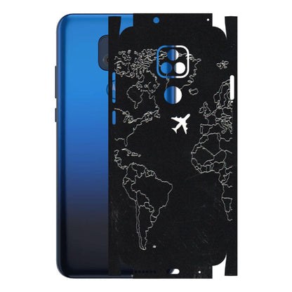 Motorola Phone Skins (All Models) - Never Ending Travel - 3D Embossed Finish (L-79) Motorola Moto G Play