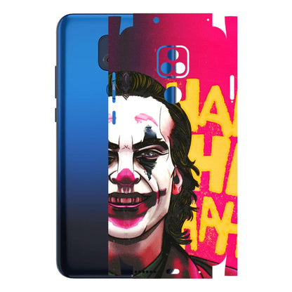 Motorola Phone Skins (All Models) - Joker Evil Laugh - 3D Embossed Finish (L-97) Motorola Moto G Play