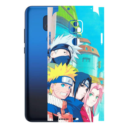 Motorola Phone Skins (All Models) - Team Minato And Kakashi - Matte Finish (M-101) Motorola Moto G Play