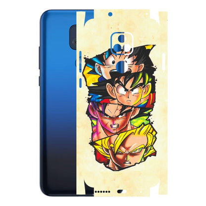 Motorola Phone Skins (All Models) - Angry Multi Anime - Matte Finish (M-113) Motorola Moto G Play