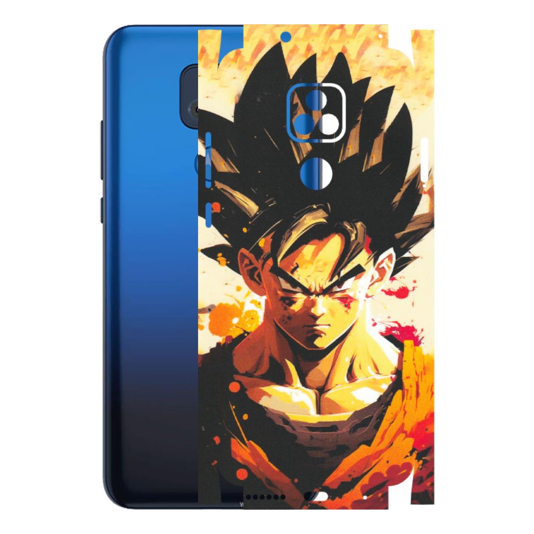 Motorola Phone Skins (All Models) - Angry Goku - Matte Finish (M-12) Motorola Moto G Play