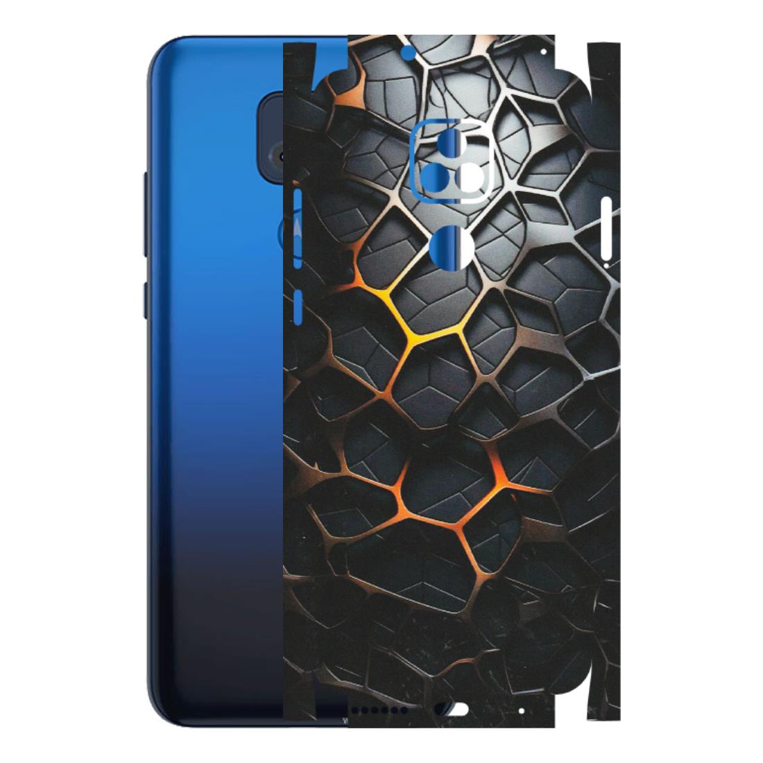 Motorola Phone Skins (All Models) - New Abstract Graphite Tiles - Matte Finish (M-130) Motorola Moto G Play