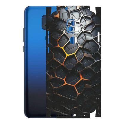 Motorola Phone Skins (All Models) - New Abstract Graphite Tiles - Matte Finish (M-130) Motorola Moto G Play