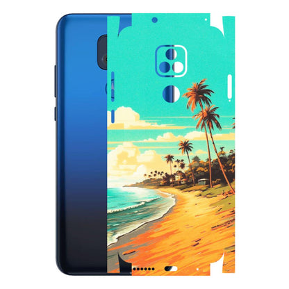 Motorola Phone Skins (All Models) - Miami Beach - Matte Finish (M-136) Motorola Moto G Play
