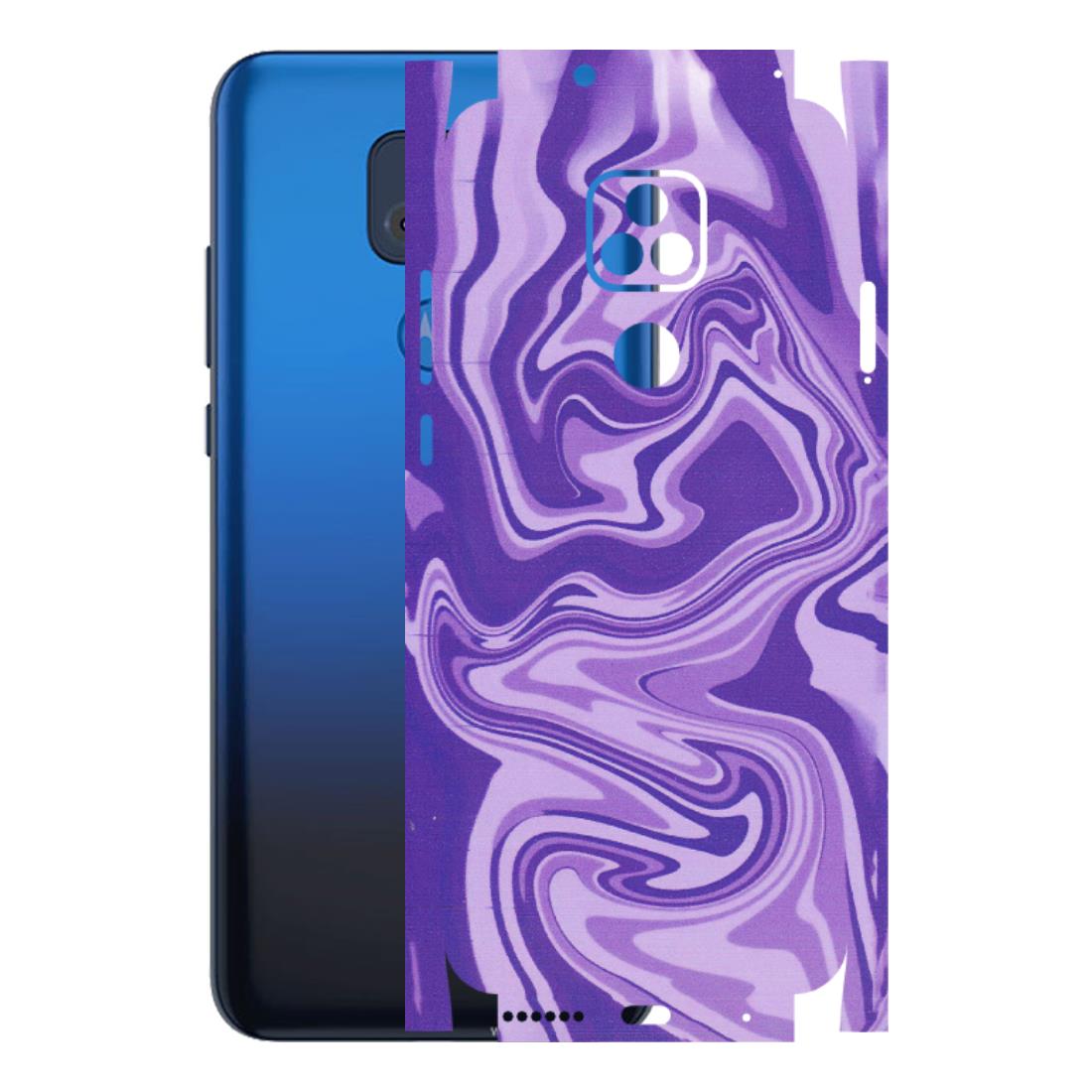 Motorola Phone Skins (All Models) - Hazy Purple Nights - Matte Finish (M-14) Motorola Moto G Play