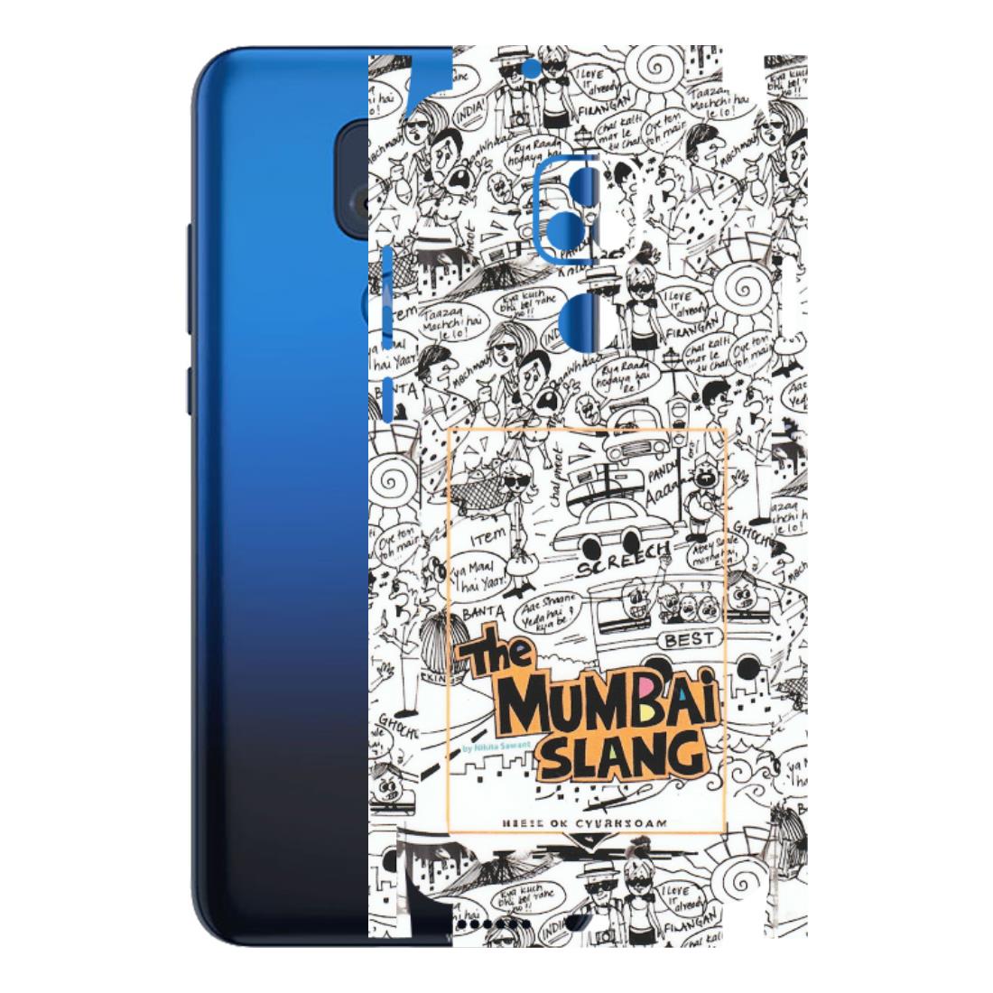 Motorola Phone Skins (All Models) - The Mumbai Slang - Matte Finish (M-142) Motorola Moto G Play