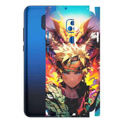 Motorola Phone Skins (All Models) - Angry Naruto Anime - Matte Finish (M-148) Motorola Moto G Play