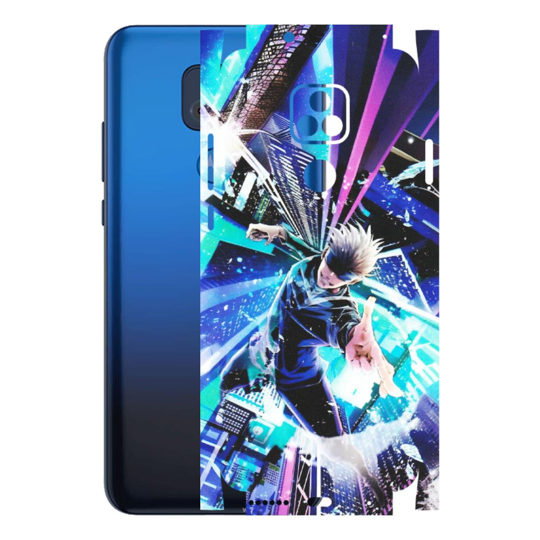 Motorola Phone Skins (All Models) - Manga Action Jujustu Kaisen Anime - Matte Finish (M-155) Motorola Moto G Play